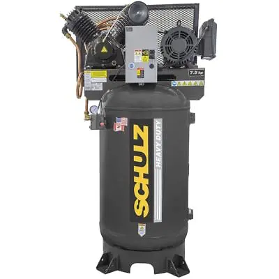 Schulz V-Series 7.5-HP 80-Gallon Two-Stage Air Compressor (230V 1-Phase) • $3134.10