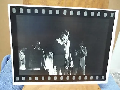 Elvis Presley Singing His Heart Out Picture Framed Like Film • $14.95