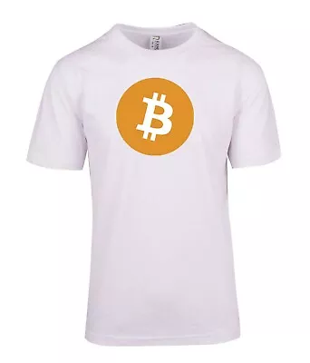 BTC Currency Bitcoin Logo T-Shirt Aussie Seller FREE Postage • $24.99