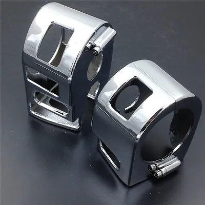 Chrome Switch Housing Cover For 1999-2012 Yamaha XVS V-Star 1100 Classic & Silve • $22.74