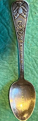 Vintage 1900s Keith & Proctor Harlem Opera House Souvenir Teddy Bear Spoon • £9.16