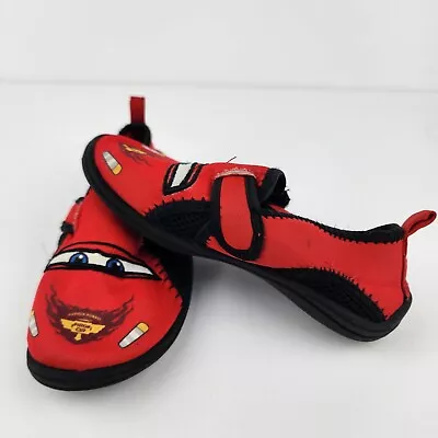 Disney/Pixar Cars Lightning McQueen Aqua Water Shoe Child Toddler Summer Size 10 • $9.99