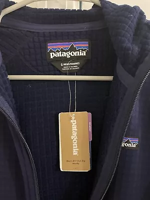 Patagonia R1 Air Full-Zip Men’s S (Navy Blue) Hoody Jacket FA23 • $73