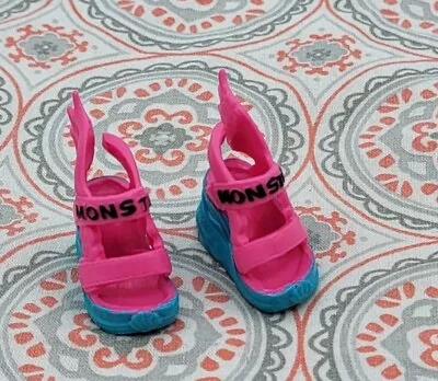 Monster High Lagoona Doll Reboot G3 2022 Pink And Blue Sandles Shoes Accessories • $3.99