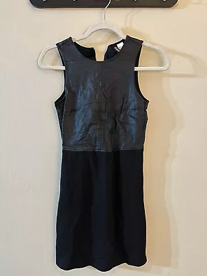 H&M Partial Leather Fitted Dress • $10