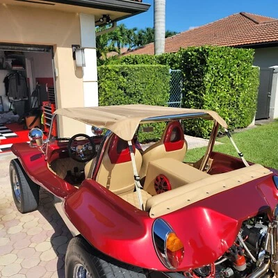 $249 • Buy NEW Better Fit TAN Bikini Soft Top For Meyers Manx Dune Buggy VW Clone !