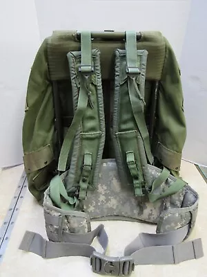 US Military Alice Pack Large Complete W/ Frame Enhanced Straps & MOLLE II Pad • $134.95