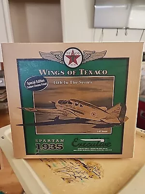 Ertl Wings Of Texaco 1935 Spartan Executive Airplane 14th In The Series  • $31.91