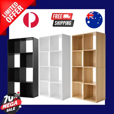 8 Cube Storage Shelf Display Cabinet Cupboard Bookshelf Unit Toy Book Organizer • $57.90