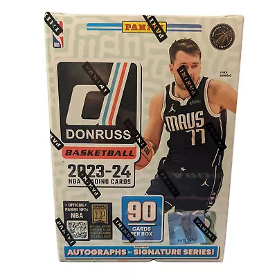 2023-24 Panini Donruss NBA Basketball Cards Sealed Blaster Box - Wemby? • £42.95