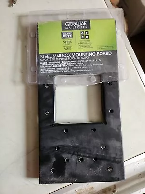 Gibraltar Mailboxes Steel Mailbox Mounting Board New • $15.50