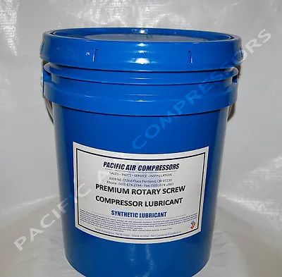 S-460-05 Kaeser Equivalent 8000 Hour 5 Gallon Synthetic Rotary Compressor Oil • $390