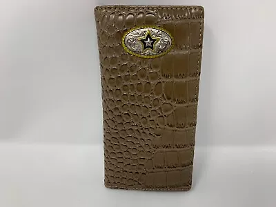 Action Import Men's Tall Faux Snakeskin Leather Concho Wallet NEW • $29.99