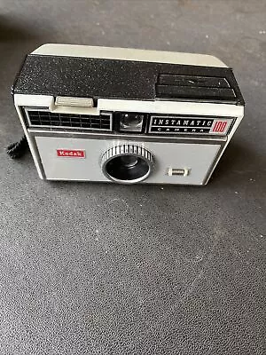 Kodak Instamatic 100 Film Camera With Leather Case Vintage Camera- UNTESTED • £5