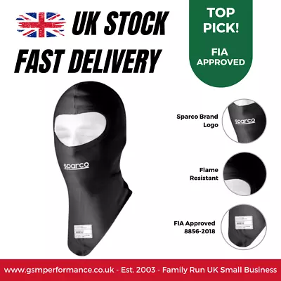 Sparco RW-7 2-Layer Nomex FIA 8856-2018 Approved Motorsport Racing Balaclava • £51.60