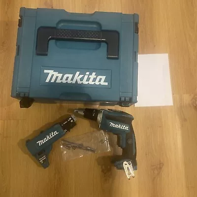 £212.34 • Buy Makita DFS452Z 18v Collated Autofeed Brushless Screwdriver + Attachment + Makpac