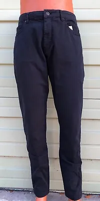 New Zara Man Navy Blue Basic Slim Fit Chino Trousers Pants Size 31  X 31 #6555 • $22.74