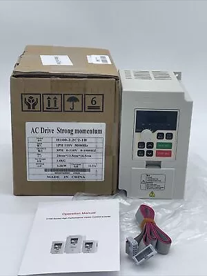 VFD 110V 2.2kw Variable Frequency Drive Inverter Convert 1 To 3 Phase 1000Hz • $89.99