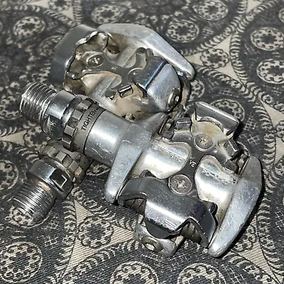Shimano PD-M747 Deore XT  SPD Clipless Mountain Bike Pedals 9/16  Spindle • $19