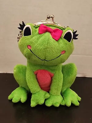 Gymboree Green Frog Girl's Clasp Purse With Chain • $14.98