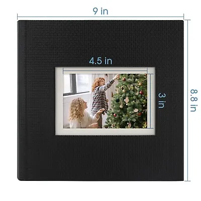 $22.99 • Buy Photo Album For 4x6 200 Pictures Weddings, Holiday, Engagement, Vacation, Family