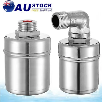 304 Stainless Steel Float Valve Automatic Water Level Controller Home Kitchen AU • $19.99