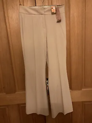 £14.90 • Buy BNWT M&S Collection Women Smart Relaxed Straight Wide Leg Trousers UK10 EU38