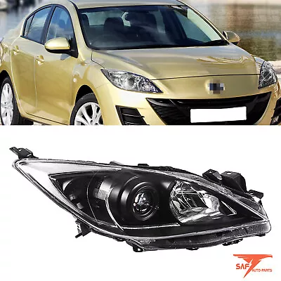 For 2010-2013 Mazda 3 Headlight Headlamp BBM4510L0K BBM4510K0K Passenger Side • $60.99