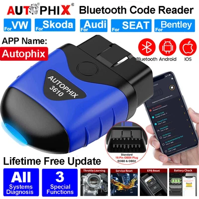 £49 • Buy AUTOPHIX 3610 OBD2 Code Reader Car All Systems Diagnostic Scanner Tool EPB OIL