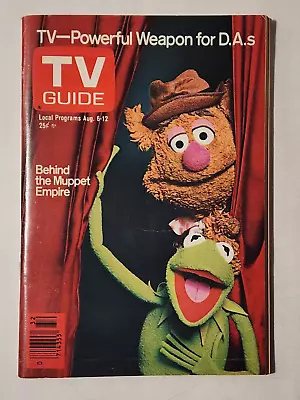 Tv Guide Magazine Aug 6-12 1977 The Muppets Los Angeles Edition • $9.99