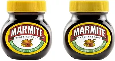 Marmite Classic Yeast Extract Vegan Breakfast Spread Rich 125 G (Pack Of 2)  • £6.85