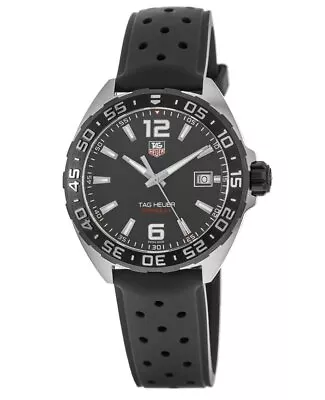 New Tag Heuer Formula 1 Quartz Black Dial Black Men's Watch WAZ1110.FT8023 • $1073.22