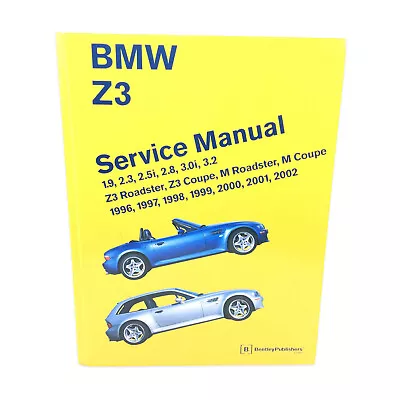 Detailed Repair Service Information Book Manual For BMW Z3 1.9 2.3 2.5i 2.8 3.0i • $117.07