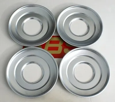 4 Real Bbs Rc Plates For Vw Rc336 Wheels Polished Part # 09.23.519 • $124.95
