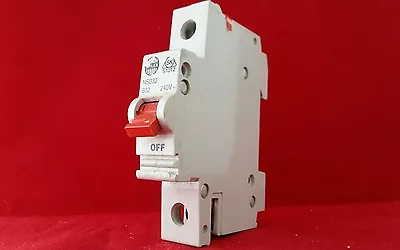 £9.99 • Buy Wylex Nsb32 32a 32amp B Type B32 Single Pole Sp 1p Mcb Fuse Switch Clean Tested 