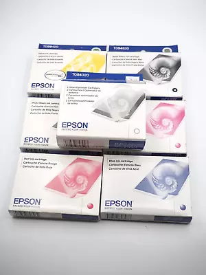 Epson Stylus Photo Printer R800/R1800 Sealed Ink LOT OF 8 Cartridges Expired • $65