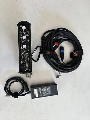 $450 • Buy Sound Devices 302 Mixer With 25’ Remote Audio Snake And AC Adapter.