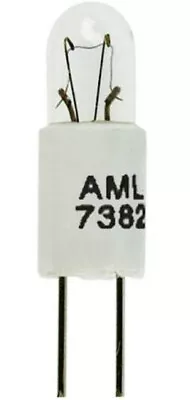 100 Pack 7382 Bulb Aml7382 14v 0.08 Amp T1-3/4 Bi-pin Base Filament Shape • $90.07