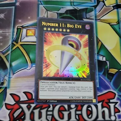 X1 Number 11: Big Eye - BLLR-EN066 Ultra - 1st Ed -NM/M  • $9.99