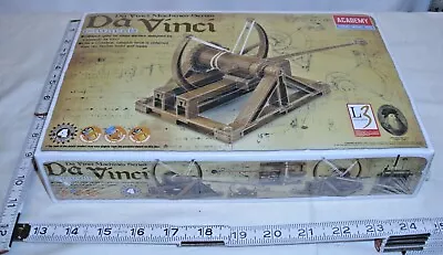 Academy Da Vinci Machines Catapult Model Kit Boxed Sealed 1/800 Scale • $24.99