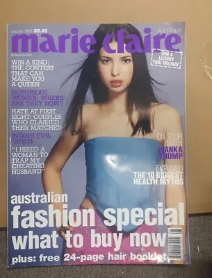 Marie Claire Magazine Australia - August 1999 - Ivanka Trump • $35