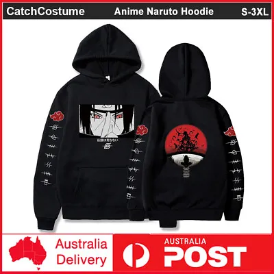 Uchiha Itachi Hoodie Naruto Anime Men Women Sweatshirt Cosplay Jacket Cool Print • $27.99