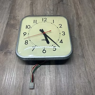 Vintage Standard Electric Time Company School Clock - Springfield Mass • $59.99