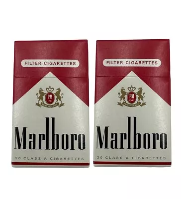 Vintage Mini Marlboro Match Box Red Cigarette Box  - Unused New • $18.95