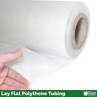 Layflat Polythene Tubing 930mm Wide X 10m Garden Plastic | Decorators Sheeting • £10.49