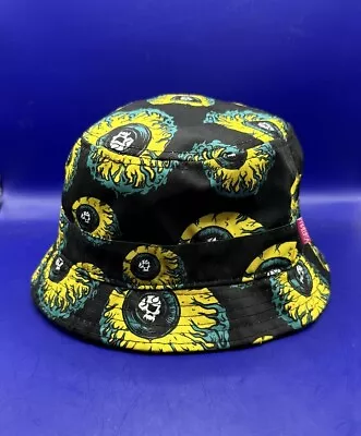 Mishka EYEBALLS SKULL BUCKET HAT Eyeball MNWKA S/M SUPER RARE • $14.99