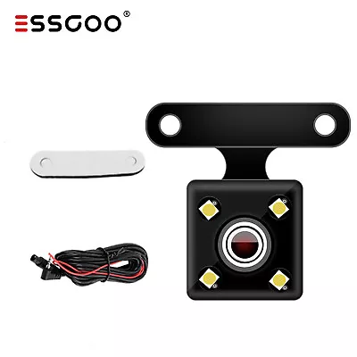 ESSGOO 5 Pin 4 LED Car Rear View Backup Camera Reverse Waterproof Dash Camera 9M • $9.09
