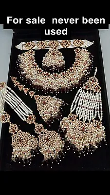 £300 • Buy Indian Pakistani Bridal Jewellery Set Baraat Lengha