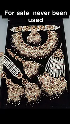 £300 • Buy Indian Pakistani Bridal Jewellery Set Baraat Lengha