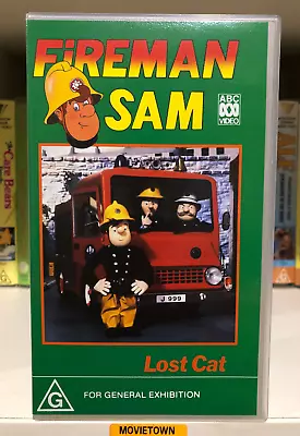 FIREMAN SAM - LOST CAT - ABC For Kids - VHS • $39.95